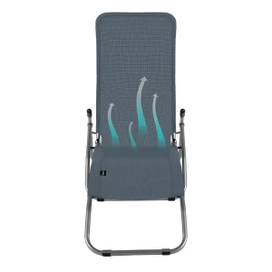 LEŻAK TURYSTYCZNY/PLAŻOWY SZARY  NILS NC3017