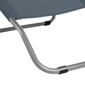 LEŻAK TURYSTYCZNY/PLAŻOWY SZARY  NILS NC3017