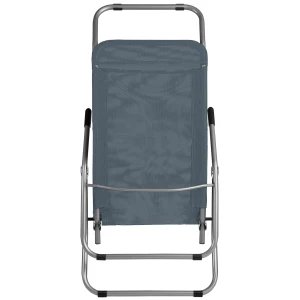 LEŻAK TURYSTYCZNY/PLAŻOWY SZARY  NILS NC3017