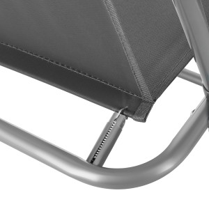 KRZESŁO KEMPINGOWE SKŁADANE SZARE NILS CAMP NC3503 