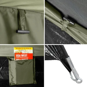 KHAKI NAMIOT KEMPINGOWY HIKER NILS CAMP NC6010 