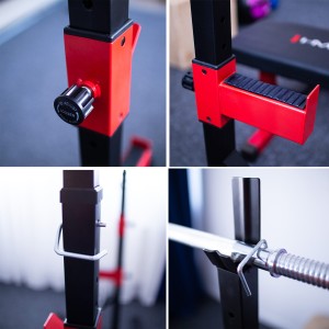 STOJAKI POD SZTANGĘ REGULOWANE STR25 HMS OUTLET