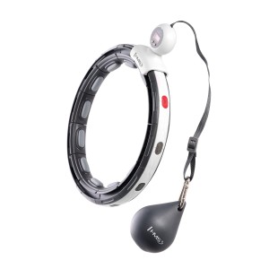 HULA HOP HHM15  BLACK Z MAGNESEM I OBCIĄŻNIKIEM + LICZNIK HMS OUTLET