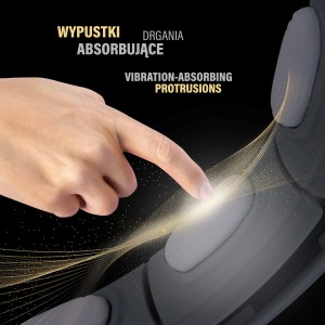 HULA HOP HHM15  BLACK Z MAGNESEM I OBCIĄŻNIKIEM + LICZNIK HMS OUTLET