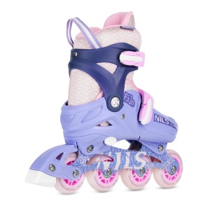 ŁYŻWOROLKI FILO FIOLETOWE ROZM. M(34-37) NA13102 NILS EXTREME OUTLET