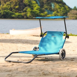 LEŻAK NIEBIESKI NILS  NC3307 OUTLET