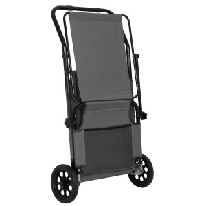 LEŻAK SZARY NILS  NC3307 OUTLET