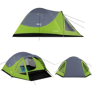 NAMIOT KEMPINGOWY DISCOVERY ZIELONO-SZARY NILS CAMP NC6006 