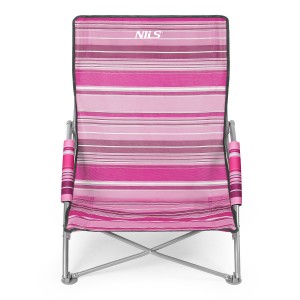NC3035 KRZESŁO PLAŻOWE RÓŻOWE NILS OUTLET