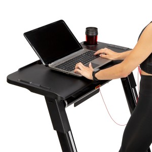 ZESTAW LOOP12 MULTI GRAY BIEŻNIA ELEKTRYCZNA Z BIURKIEM HMS+KSIĄŻKA SLOW JOGGING