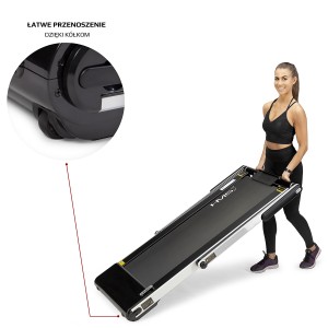 ZESTAW LOOP12 GRAY BIEŻNIA ELEKTRYCZNA HMS+KSIĄŻKA SLOW JOGGING