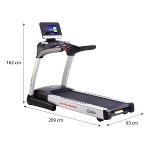 ZESTAW BE6000 BIEŻNIA ELEKTRYCZNA SEMI COMMERCIAL HMS PREMIUM+KSIĄŻKA SLOW JOGGING