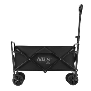 WÓZEK TURYSTYCZNY SKŁADANY CZARNY 70L NILS CAMP NC4306 