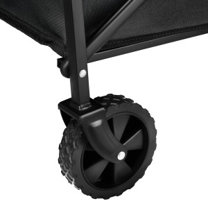 WÓZEK TURYSTYCZNY SKŁADANY CZARNY 70L NILS CAMP NC4306 