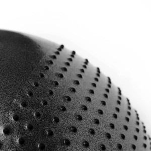 PIŁKA GIMNASTYCZNA YB03 NEW 75CM BLACK MASUJACA HMS OUTLET