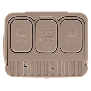 MATERAC DWUOSOBOWY KING SIZE BEŻOWY + POMPKA ELEKTRYCZNA NILS CAMP NC2808 OUTLET