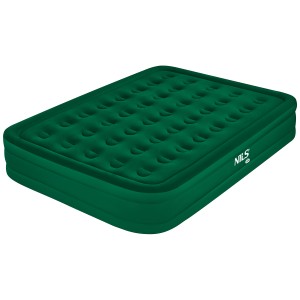 MATERAC DWUOSOBOWY KING SIZE ZIELONY + POMPKA ELEKTRYCZNA NILS CAMP NC2808 OUTLET