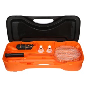 ZESTAW DO BADMITONA 2 RAKIETY + 2 LOTKI + SIATKA + WALIZKA  NILS ZSB1 OUTLET