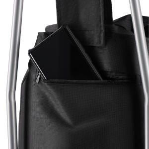 WÓZEK NA ZAKUPY 40L CZARNY NILS CAMP NC17106 OUTLET