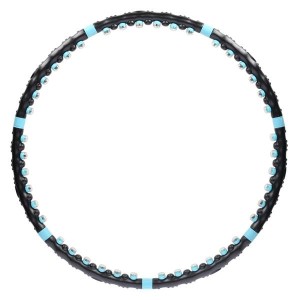 HHP006 BLACK-BLUE HULA HOP MASUJĄCY Z MAGNESAMI 98CM HMS OUTLET