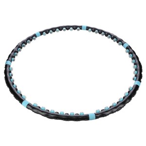 HHP006 BLACK-BLUE HULA HOP MASUJĄCY Z MAGNESAMI 98CM HMS OUTLET