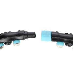 HHP006 BLACK-BLUE HULA HOP MASUJĄCY Z MAGNESAMI 98CM HMS OUTLET