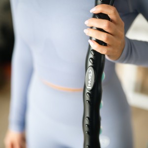 HHP006 BLACK-BLUE HULA HOP MASUJĄCY Z MAGNESAMI 98CM HMS OUTLET