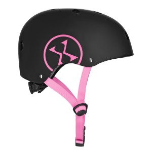 MTW001-1 KASK CZARNO-RÓŻOWY ROZM. XS(48-52CM) NILS EXTREME OUTLET