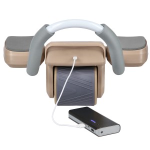 KÓŁKO ABS AUTOMATYCZNE KOŁO DO ĆWICZEŃ MIĘŚNI BRZUCHA Z PODPARCIEM BROWN KA08 OUTLET