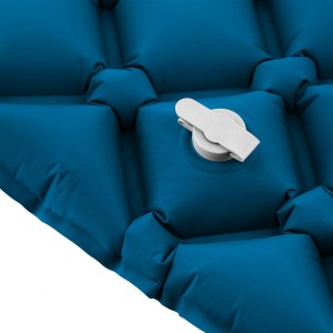 MATA TURYSTYCZNA Z POMPKĄ NILS CAMP NC4006 TURKUSOWA OUTLET