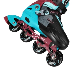 ROLKI TWIST NIEBIESKIE ROZM. L(39-42) NILS EXTREME NA13810 OUTLET