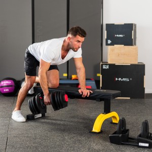 ZESTAW REGULOWANYCH SZTANGIELEK SGR40 PRO SET 2W1 40KG HMS OUTLET