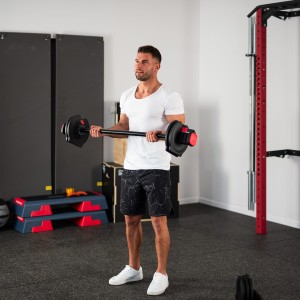 ZESTAW REGULOWANYCH SZTANGIELEK SGR40 PRO SET 2W1 40KG HMS OUTLET