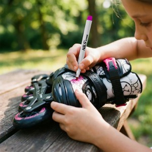 ŁYŻWOROLKI Z WYM. PŁOZĄ HOKEJOWĄ 4w1 TINTY RÓŻOWE ROZM. L(39-42) NILS EXTREME NH10907