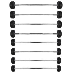 GSG-10 SZTANGA/GRYF STAŁY GUMOWANY 10 KG HMS OUTLET_S1