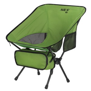 KRZESŁO SKŁADANE ULTRALIGHT ZIELONE NILS CAMP NC3320