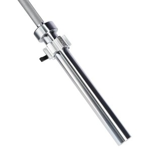 GRYF OLIMPIJSKI 20KG 2200MM HMS PREMIUM + ZG1500 SILVER ZACISKI LOCK JAW (2 szt) GO900 OUTLET S1