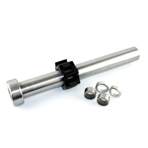 GO450 (+ ZG1000B )GRYF OLIMPIJSKI 18.5KG 2200MM HMS Z ZACISKAMI LOCK JAW BLACK OUTLET S1