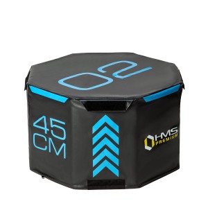 SKRZYNIE PLYOMETRYCZNE OCTAGON SOFT ZESTAW HMS PREMIUM PYOBS01 (3 CZĘŚCI) OUTLET  S1