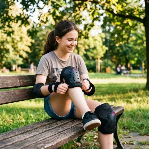 ZESTAW OCHRANIACZY FLY RÓŻOWY ROZM. L NILS EXTREME H320 