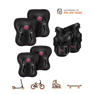 ZESTAW OCHRANIACZY FLY RÓŻOWY ROZM. M NILS EXTREME H320 