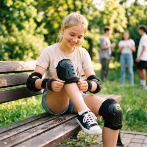 ZESTAW OCHRANIACZY FLY ZŁOTY ROZM. XL NILS EXTREME H320