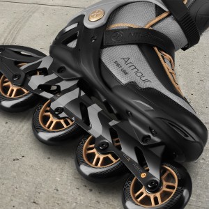  ŁYŻWOROLKI ARMOUR SZARE NILS EXTREME NA22151