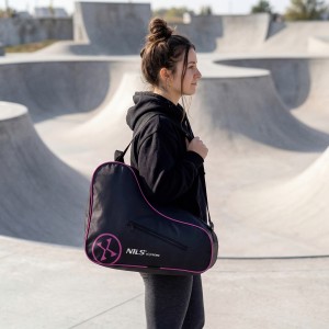 TORBA NA TORBA NA ŁYŻWOROLKI RÓŻOWA NILS EXTREME TS105