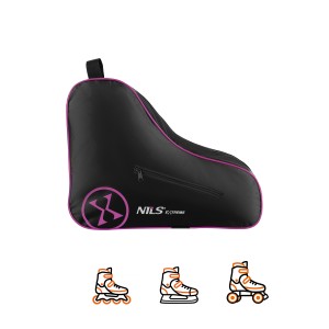 TORBA NA TORBA NA ŁYŻWOROLKI RÓŻOWA NILS EXTREME TS105