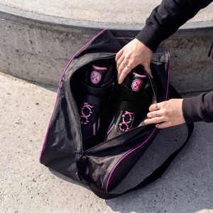 TORBA NA TORBA NA ŁYŻWOROLKI RÓŻOWA NILS EXTREME TS105