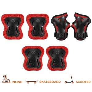 H320 ZESTAW OCHRANIACZY CZERWONY NILS EXTREME