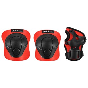 H210 ZESTAW OCHRANIACZY CZERWONY NILS EXTREME