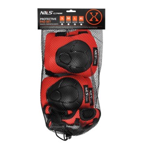 H210 ZESTAW OCHRANIACZY CZERWONY NILS EXTREME