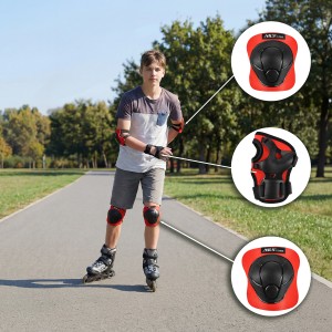 H210 ZESTAW OCHRANIACZY CZERWONY NILS EXTREME